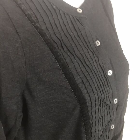 Style & Co Petite Split-Neck Top - Picture 4 of 5